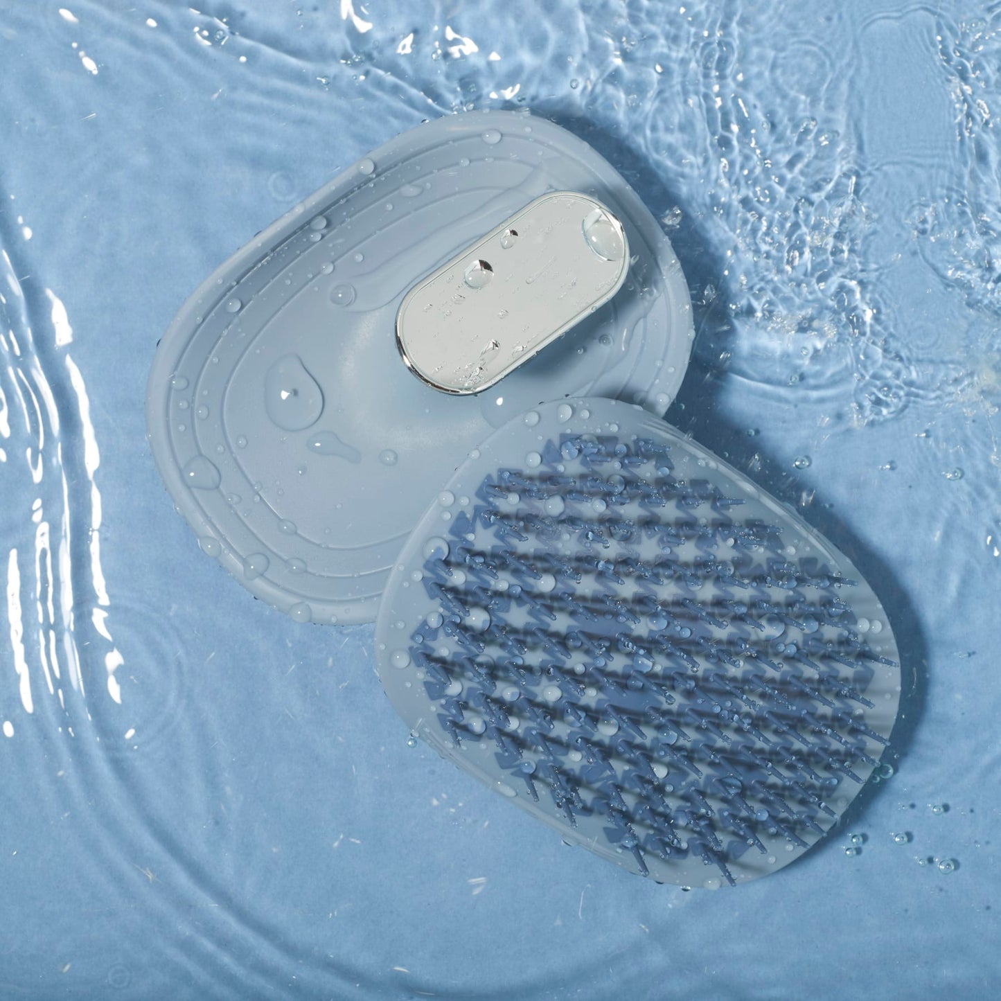 Manta Mirror brush blue