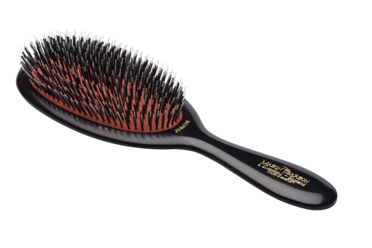 Mason Pearson Junior Bristle & Nylon Dark Ruby
